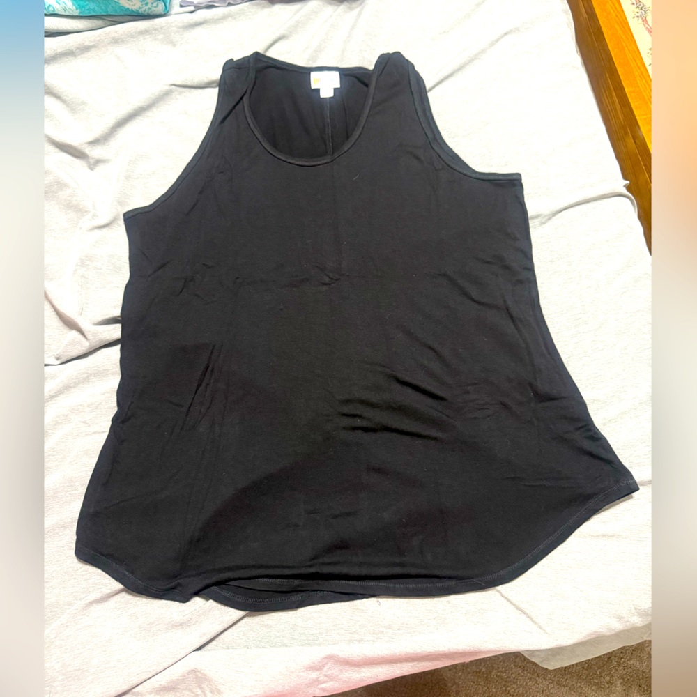 LuLaRoe 2XL Black Tank Top